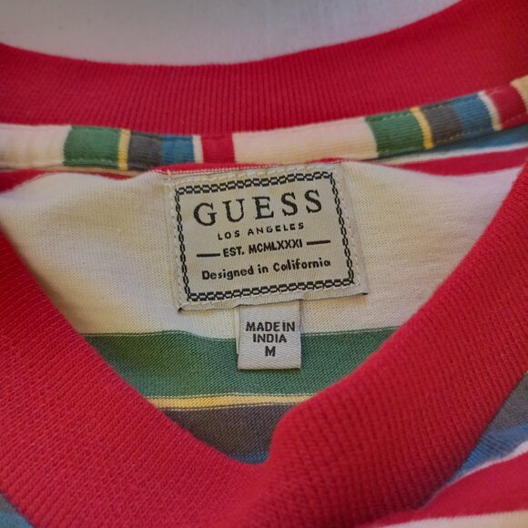 Guess Adult Mens Medium Collared Tee EUC Worn Once - Picture 6 of 7